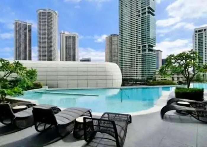 Luxury King Suite, Pool And Stunning Skyline Views Apartamento *